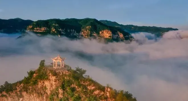 山西省壶关太行山大峡谷八泉峡旅游