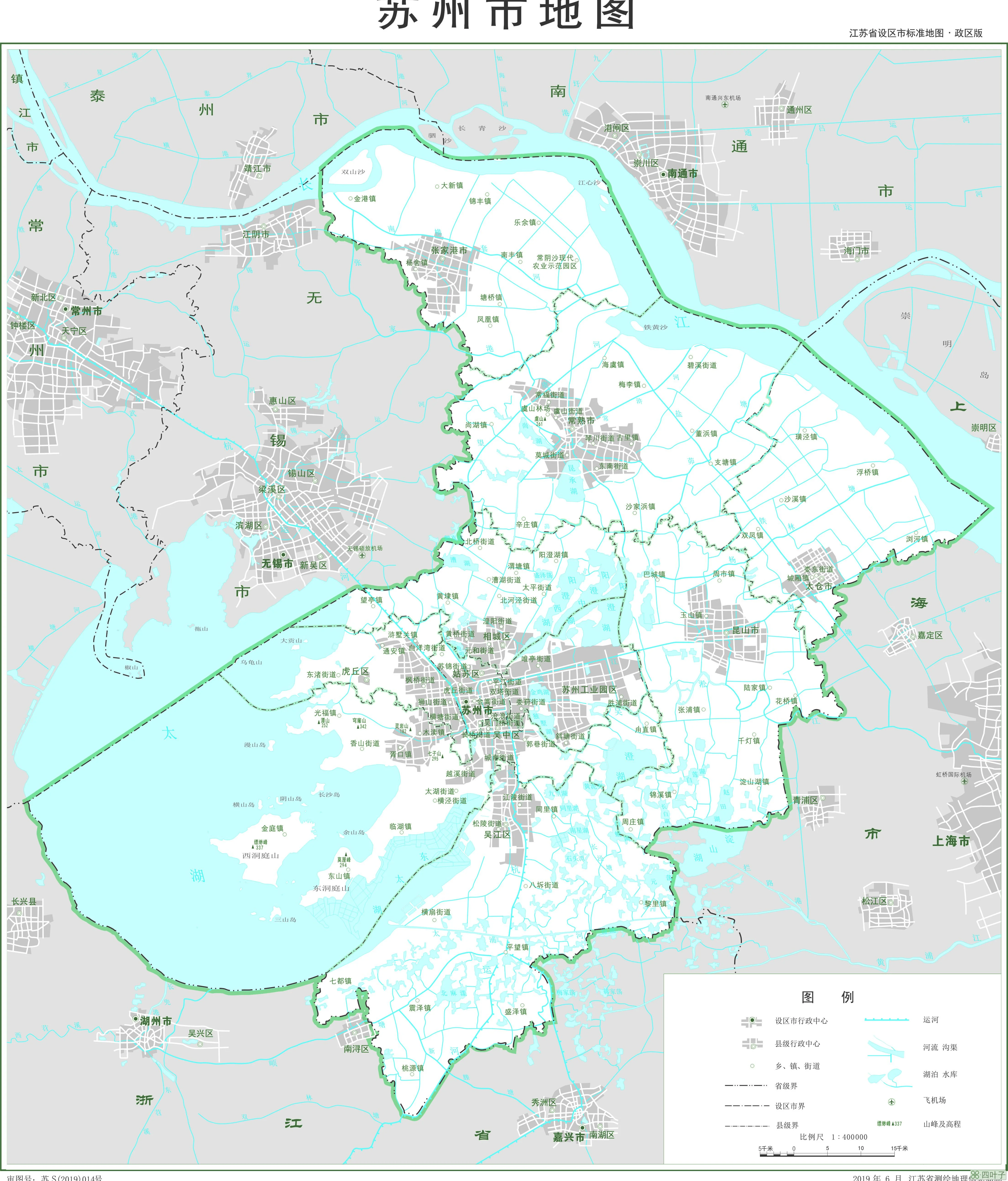 苏州吴中区地图(苏州六个区地图)