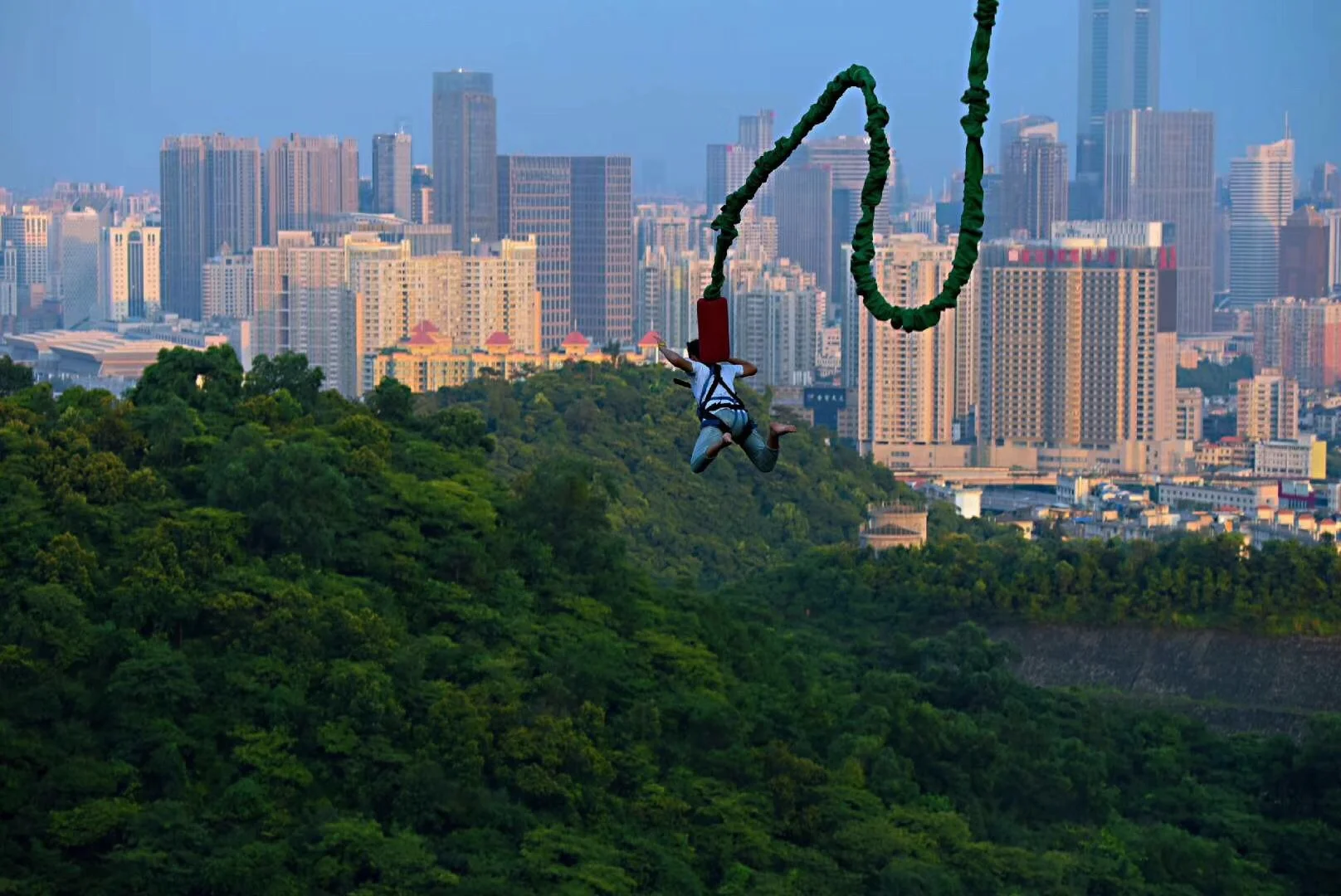 长沙蹦极的地方最高的