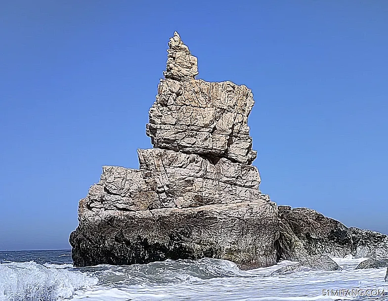 大连景点:旅顺将军石