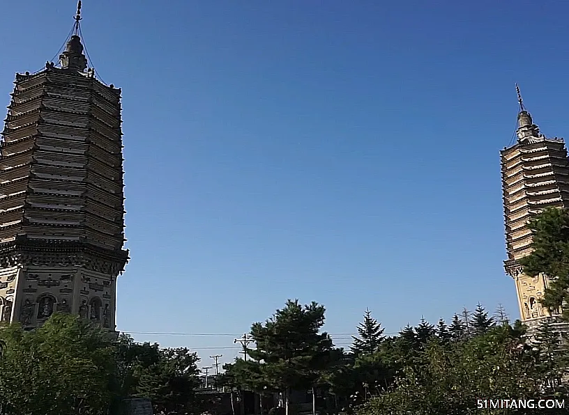 锦州景点:崇兴寺双塔