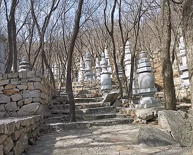 天津旅游景点:盘山塔林