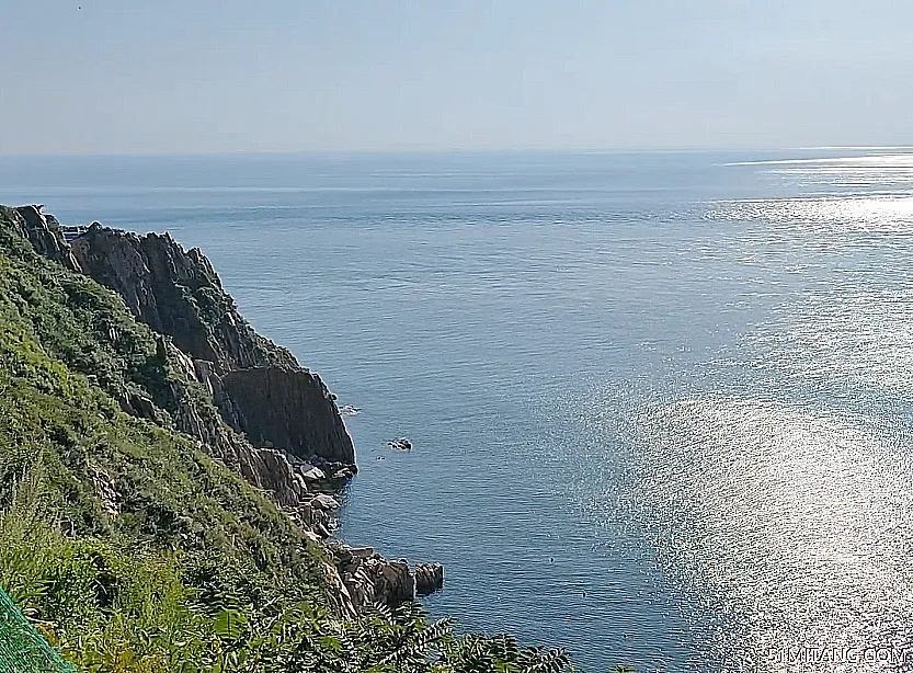 大连景点:黄渤海分界线风景区