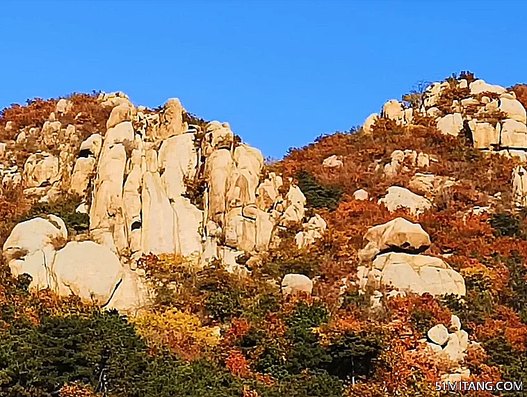 鞍山景点:对桩石风景区