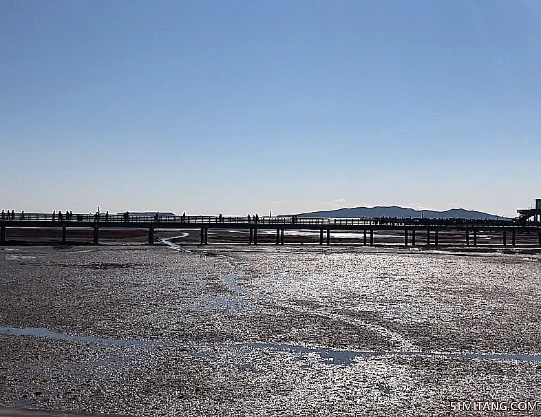 葫芦岛景点:红海栈道