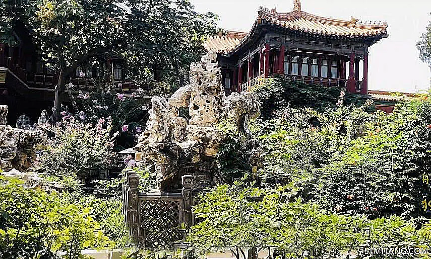 北京旅游景点:故宫御花园