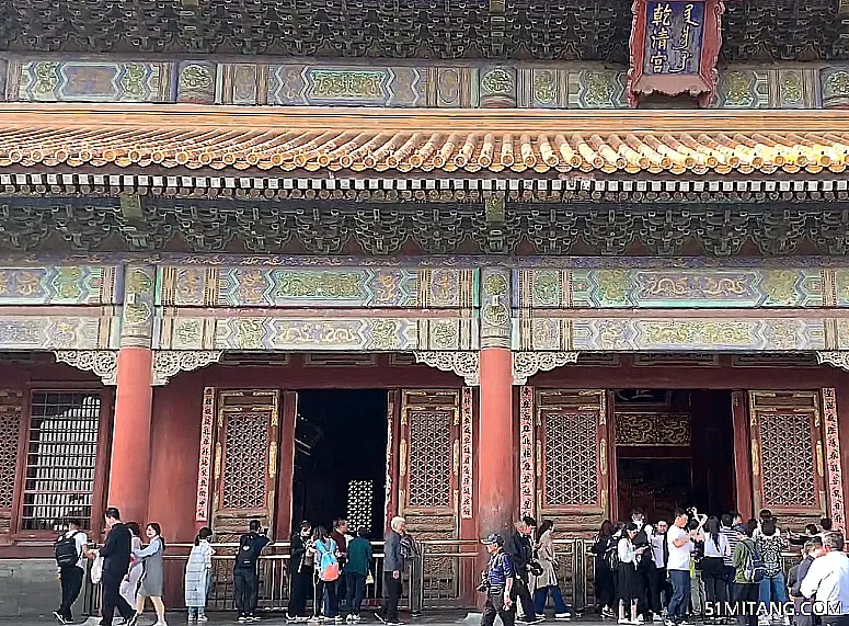 北京旅游景点:故宫乾清宫