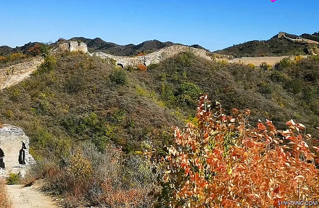 北京旅游景点:蟠龙山长城