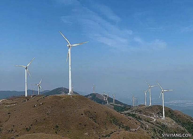 云浮景点:风车山