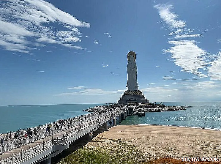 三亚景点:南山文化旅游区海上观音