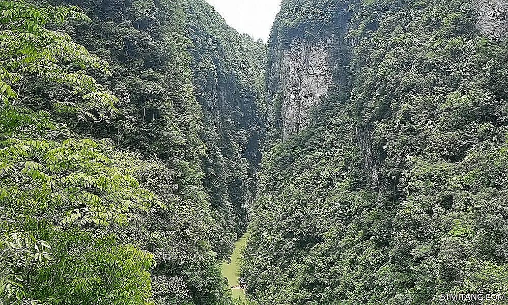 恩施景点:屏山大峡谷