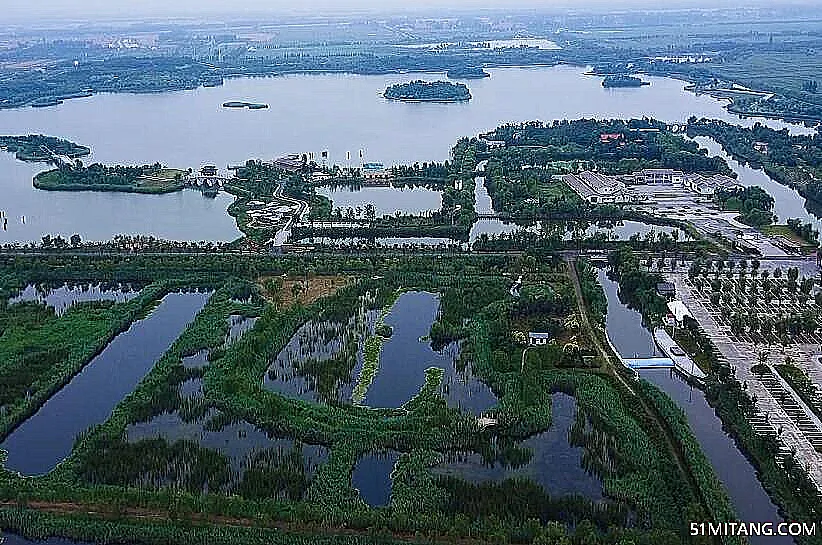 滨州景点:麻大湖湿地公园