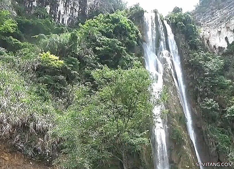 永州景点:滴水崖瀑布