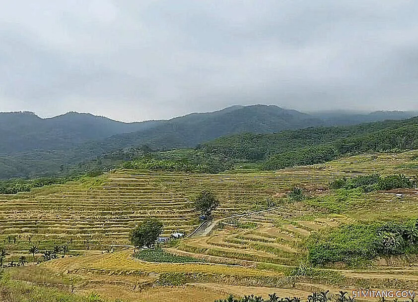 海南旅游景点:牙胡梯田