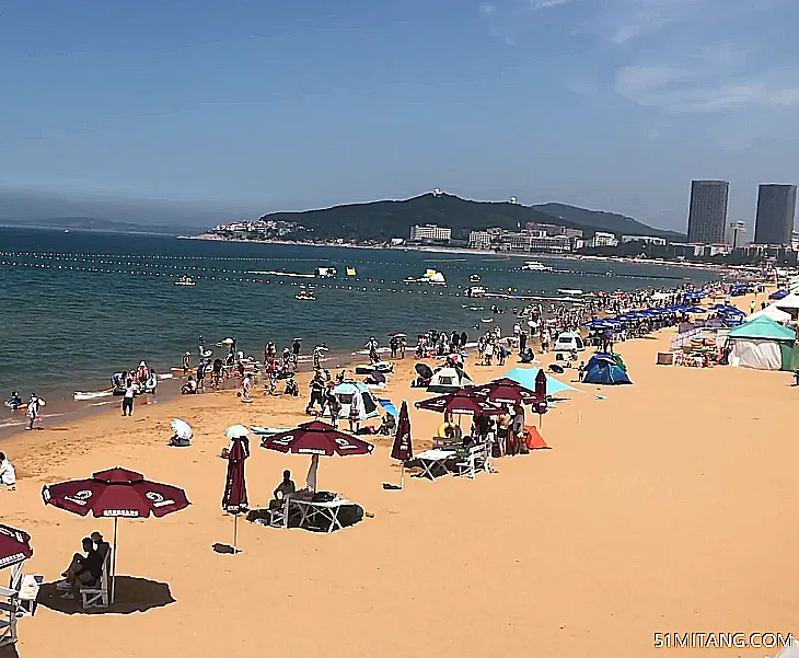 威海景点:逍遥湾海水浴场