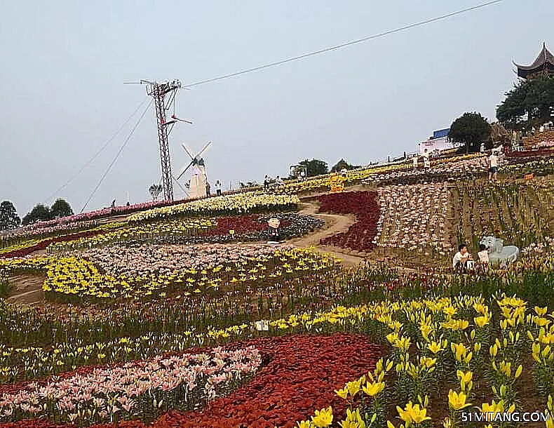 泰安景点:彩山风景区