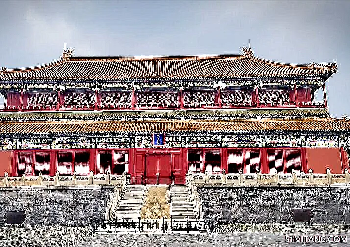 北京旅游景点:故宫弘义阁