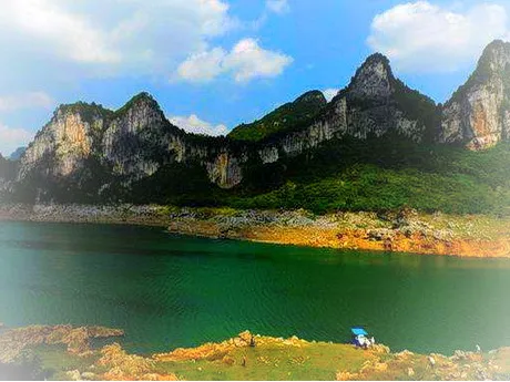 平坝斯拉河风景区