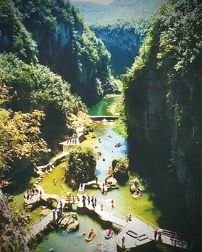 户县金龙峡风景区