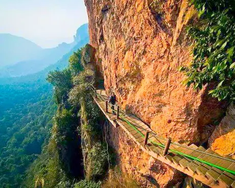 金华浦江仙华山风景区