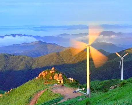 东阳东白山风景区