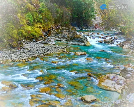 雅安天全二郎山喇叭河景区