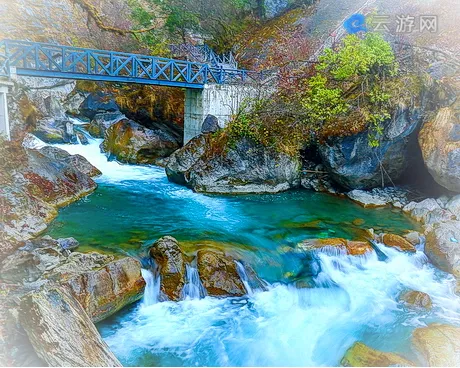 雅安天全二郎山喇叭河景区