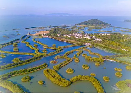 苏州吴中太湖三山岛