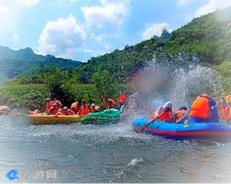 涞水县野三坡百里峡漂流