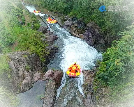 缙云天门坪漂流景区