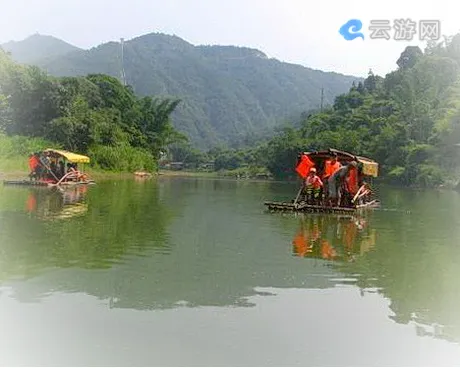 潮安凤溪竹筏漂流景区