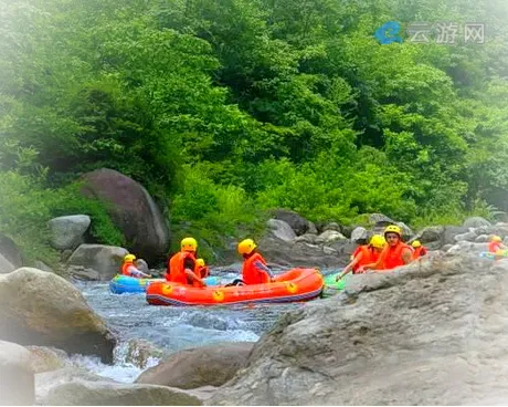 青川唐家河漂流