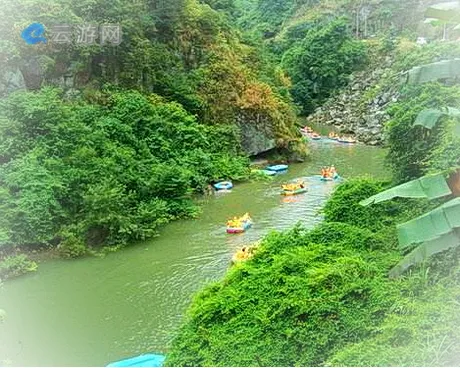 永州金洞漂流景区