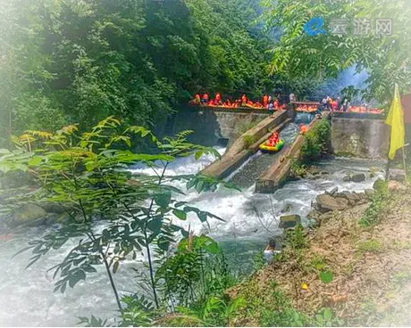 永州金洞漂流景区