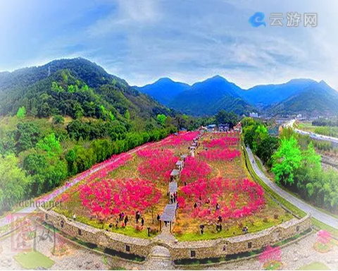 德化桃仙溪景区桃花岛