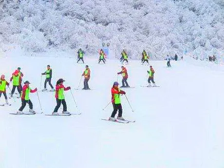 重庆南川金佛山牵牛坪滑雪场