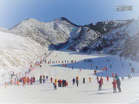 济南历城区金象山滑雪场