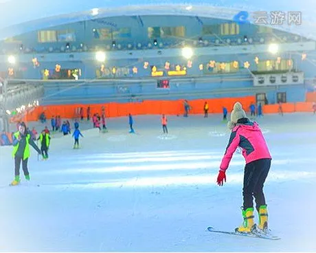 青田乐园室内滑雪场