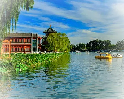 北京什刹海风景区