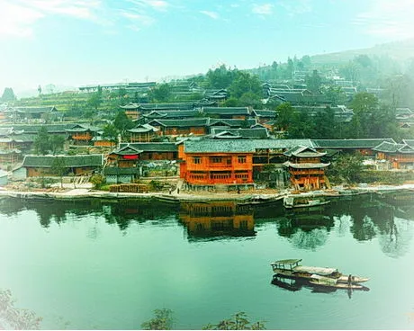 酉阳河湾山寨景区