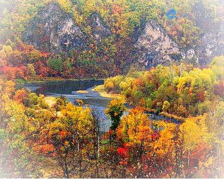 黑河锦河大峡谷景区