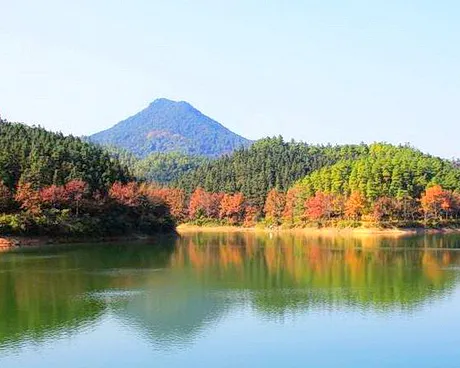 杭州余杭甘岭水库景区