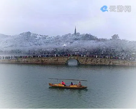 杭州西湖游船