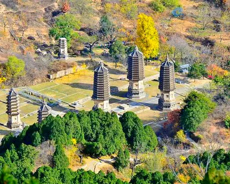 北京昌平银山塔林景区