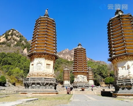 北京昌平银山塔林景区