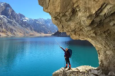 乌孙古道上的天堂湖